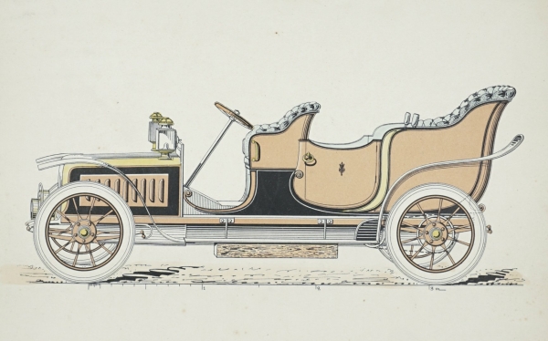 Transport & Verkehr. - Automobil. - Double-Phaéton No. 438.
