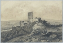Zeichner des 19. Jahrhunderts. - "Ruine".