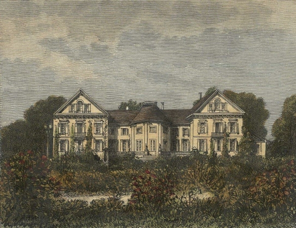 Hechingen. - Ansicht der Villa Eugenia. - Villa Eugène, à...