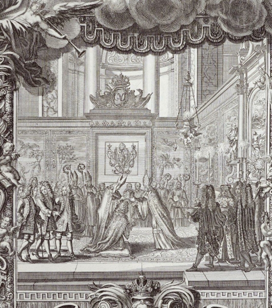 Schifflen, Georg Heinrich. - La Coronatione di Carlo VI.