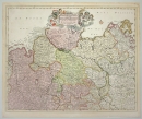 Mecklenburg-Vorpommern. - Landkarte. - "Ducatus Luneburgensis".