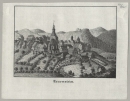 Lauenstein (Altenberg). - Gesamtansicht mit Schloss. - "Lauenstein".