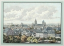 Mainz. - Panoramaansicht.