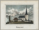 Schwarzbach (Königsfeld). - Kirchenansicht. - Sachsens Kirchen-Galerie. - "Schwarzbach".