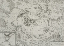 Diedenhoven / Thionville. - Karte. - Merian. - "Obsidio Villa Theodonis Fortality 1643 (...)"