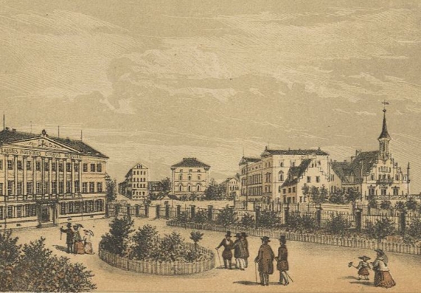 Leipzig. - Schützenhaus. - Adolph Wilhelm Werl. - "Schützenhaus".