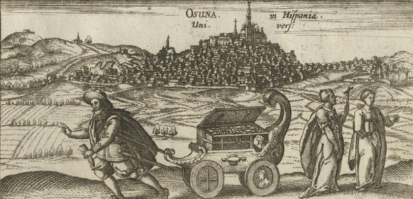 Osuna (Sevilla). - Gesamtansicht. - Meisners Schatzkästlein. - "Osuna in Hispania".