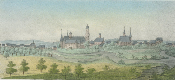 Lüchow (Wendland). - Gesamtansicht. - Lüchow 1650.
