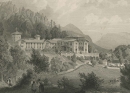 Berchtesgaden. - Gesamtansicht. - "Villa G.M. Des Königs von Bayern in Berchtesgaden".