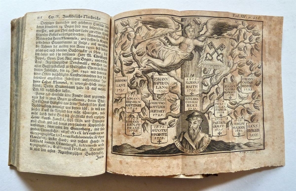 Geßner. -  Buchdruckerkunst. - Schriftgießerey. - 1741.
