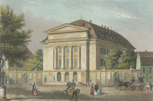 Potsdam. - Königliches Schauspielhaus. - "Das Koenigliche Schauspielhaus in Potsdam".