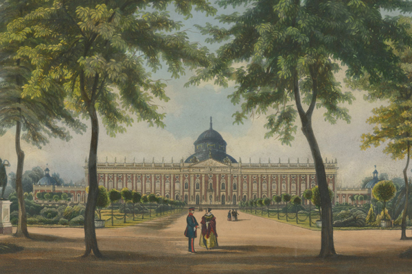 Potsdam. - Neues Palais. - Souvenirblatt.