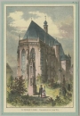 Haßfurt. - Gesamtansicht. - "Die Ritterkapelle in Haßfurt".