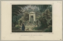 Coburg. - Gesamtansicht. - Rohbock & Poppel. - "Das Mausoleum im Park zu Coburg".