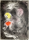Chagall, Marc. - Bibelzyklus. - "Prophet Daniel".