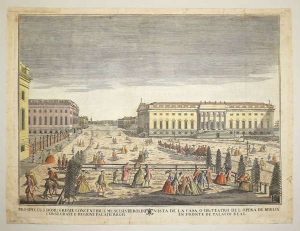 Berlin. - Staatsoper & Prinz-Heinrich-Palais. - Vista de La Casa, O Del Teatro de lOpera de Berlin en Fronte de Palacio Real.
