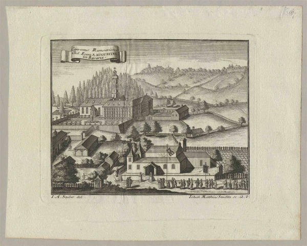 Ramsau (Reichertsheim). - Kloster Ramsau bei Haag. - Conventus Ramsaviensis Ord. Erem. S, Augustini in Bavaria.