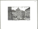 Heidelberg. - Gesamtansicht. - W. Peters. - "Gasthaus zum Ritter in Heidelberg um 1850".