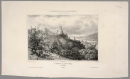 Heidelberg. - Schlossansicht. - Lemercier. - "Le Chateau de Heidelberg sur le Rhin".