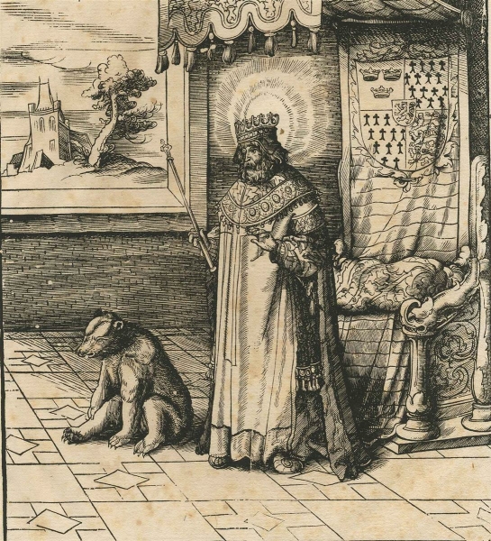 Leonhard Beck und Hans Burgkmair d.Ä. - Saint Edmond.