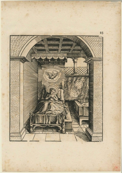 Leonhard Beck und Hans Burgkmair d.Ä. - Saint Dentlin, Dentelinus.