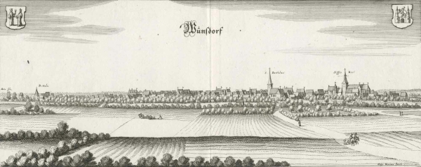 Kopie von Oldenburg (Oldb). - Karte. - Merian. - Oldenburgh.