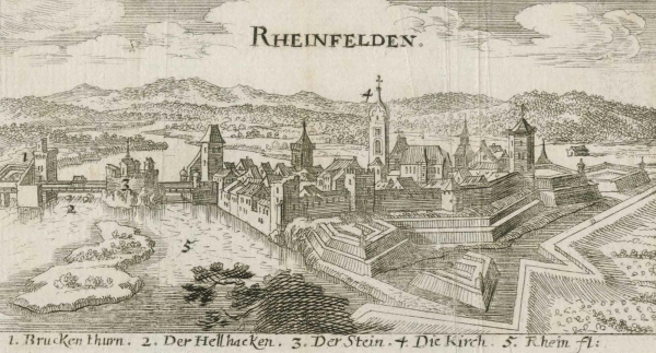 Rheinfelden (Baden). - Gesamtansicht. - "Rheinfelden".