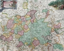 Hessen. - Landkarte. - "Landgraviatus Assiae Inferioris".