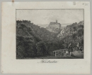 Waldenburg / Wałbrzych. - Schlossansicht. - "Fürstenstein".