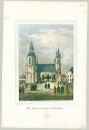 Lutherstadt Eisleben. - Kirchenansicht. - "Die Andreaskirche in Eisleben".