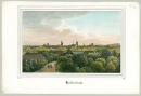 Halberstadt. - Panoramaansicht. - "Halberstadt".