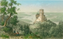 Burg Greifenstein. - Ruinenansicht. - Willmann. - "Ruine Greifenstein an der Donau".