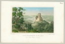 Burg Greifenstein. - Ruinenansicht. - Willmann. - "Ruine Greifenstein an der Donau".