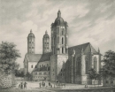 Naumburg (Saale). - Domansicht. - Brandt & Wagner. -...