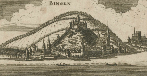 Bingen am Rhein. - Gesamtansicht. - "Bingen".