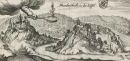 Manderscheid. - Ansicht mit Ober- und Niederburg. -...