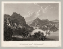 Nonnenwerth / Remagen. - Panoramaansicht. - "Rolandseck und Nonnenwerth".