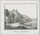 Sankt Goar. - Burg Rheinfels. - "Ruine Rheinfels".