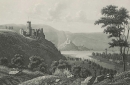 Lahnstein. - Burg Lahneck. - Jacob Lorenz...