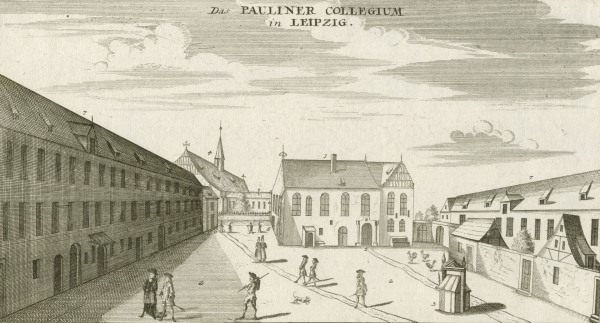 Leipzig. - Bodenehr. - "Das Pauliner Collegium in Leipzig".