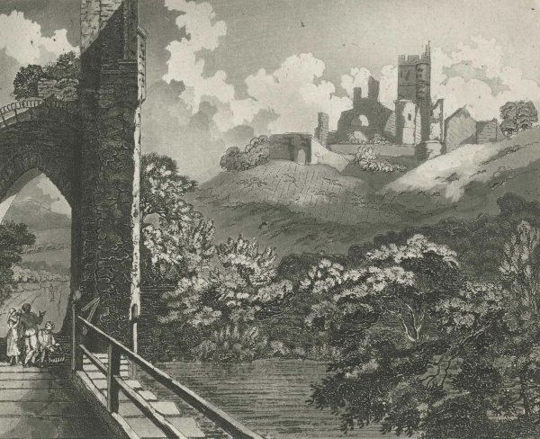 Lahnstein. - Burg Lahneck. - "Lonack Castle / Le Chateau de Lonack".