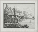 Braubach. - Ansicht der Marksburg - "511. Braubach und die Marxburg".