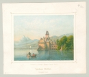 Chillon. - Gesamtansicht. - "Schloss Chillon. Genfer-See".