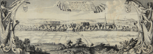 Sandersleben (Arnstein). - Johann Christoph Beckmann. - "Sandersleben".