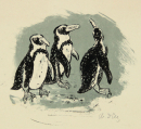 Diez, Christa. - "Drei Pinguine".
