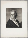 Goethe, Johann Wolfgang. - Porträt. -...