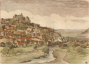 Rang, Carl. - "Marburg Panorama"
