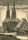 Rang, Carl. - "Marburg Elisabethkirche II"