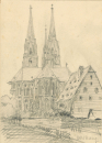 Rang, Carl. - "Marburg Elisabethkirche III"