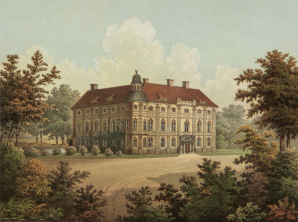 Brunzelwaldau / Broniszów. - Schloss. - Duncker. - "Brunzelwaldau".